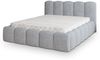 Masseno Polsterbett FALINA 180x200 cm grau (mit Bettkasten und Lattenrost) Bild 2