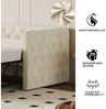 Flieks Daybett, Tagesbett Schlafsofa mit Unterbett 90x200cm/180x200cm Samt Bild 4