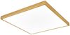 LED Deckenleuchte, Metall, Messing, 45x45 cm Bild 2