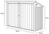 HOME DELUXE Mülltonnenbox BASURA L - 1x 240L + 2x 120L Bild 4