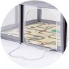 Chipolino Laufstall Easy Set Spielmatte 180 x 180 cm Aufbewahrungstasche weich grau Bild 4