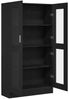 vidaXL Bücherregal Schwarz Eichen-Optik 82,5 x 30,5 x 150 cm 3329276 Bild 5