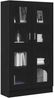vidaXL Bücherregal Schwarz Eichen-Optik 82,5 x 30,5 x 150 cm 3329276 Bild 3