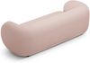 Micadoni Sofa Kate 3-Sitzer Boucle Puderrosa Bild 3