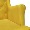 vidaXL Sessel Gelb Samt 42029932 Bild 5
