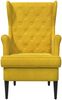 vidaXL Sessel Gelb Samt 42029932 Bild 2