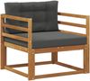vidaXL Outdoor Mittelsofa Natur 3436254 Bild 2