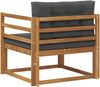 vidaXL Outdoor Mittelsofa Natur 3436254 Bild 5