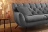 KAWOLA Sofa CHARME 2-Sitzer Cord grau 94 x 95 x 175 cm Bild 2