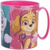 Paw Patrol Becher Mikrowellengeeigneter Kunststoffbecher 390 ml – Motivbecher für Kinder Bild 1