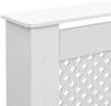 vidaXL Heizkörperabdeckung Weiß 172×19×81,5 cm MDF 284325 Bild 5