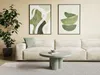 Vente-unique - JORINA Couchtisch Metall Grün - B 81 cm x H 38 cm x L 81 cm Bild 1