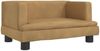 vidaXL Hundebett, Braun, 60 x 40 x 30 cm, Samt Bild 2