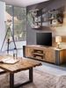 ROMANTEAKA Wandregal Recyceltes Teak Natur Bild 2