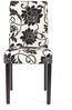 2er-Set Esszimmerstuhl Stuhl Küchenstuhl Littau ~ Textil, jacquard, dunkle Beine Bild 4