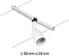 Paulmann No. 94445 Seilspot Salt Weiß ohne Leuchtmittel max. 10W GU5,3 DC 60VA Bild 3