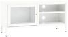 vidaXL TV-Schrank Weiß 90x30x44 cm Stahl und Glas 336056 Bild 2