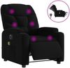 vidaXL Massagesessel Elektrisch Schwarz Stoff 3204586 Bild 2