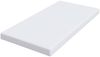 vidaXL Matratzenauflage, Jacquard Stoff weiß, Höhe 10 cm, 90x190 cm Bild 4