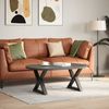 vidaXL Couchtischbeine 2 Stk. Anthrazit 60x(42-43,3) cm Stahl 4012710 Bild 3