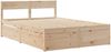 vidaXL Massivholzbett ohne Matratze 120x200 cm Kiefernholz 3282351 Bild 3