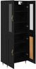 vidaXL Highboard 2 pcs Schwarz Eichen-Optik Holzwerkstoff 3416169 Bild 5