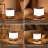 OYLCDI Nachttischlampe LED Nachttischlampe LED Nachtlicht, Dimmbar Atmosphäre Tischlampe, LED fest integriert, Weißes Licht, warmes Licht, neutrales Licht, mit Batterie, USB-Aufladung, mit Touch-Sensor,Tragbare Nachtlicht für Kinder/Erwachsene Bild 2