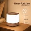 OYLCDI Nachttischlampe LED Nachttischlampe LED Nachtlicht, Dimmbar Atmosphäre Tischlampe, LED fest integriert, Weißes Licht, warmes Licht, neutrales Licht, mit Batterie, USB-Aufladung, mit Touch-Sensor,Tragbare Nachtlicht für Kinder/Erwachsene Bild 4