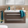 LANZET K1 Waschbeckenunterschrank 90 cm, Braun dunkel Bild 2