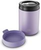 Alfi Thermobehälter ISO FOOD MUG, Thermobehälter für Essen, spülmaschinenfest, Edelstahl, Kunststoff, Silikon, (1-tlg), 0,35l, 5h heiß & 10h kalt, dicht & auslaufsicher, mit Göffel Bild 4