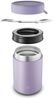 Alfi Thermobehälter ISO FOOD MUG, Thermobehälter für Essen, spülmaschinenfest, Edelstahl, Kunststoff, Silikon, (1-tlg), 0,35l, 5h heiß & 10h kalt, dicht & auslaufsicher, mit Göffel Bild 3