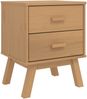 vidaXL Nachttisch OLDEN Braun Massivholz Kiefer 358582 Bild 2