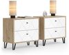 Nachttisch Nizza Artisan-Eiche 2er Set Vicco Bild 5