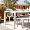 Gartentisch - Vondel 170 cm - Beige Bild 3
