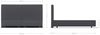 Boxspringgestell Dream-Well Cord Silbergrau 200x200 cm Bild 3
