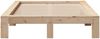 vidaXL Massivholzbett ohne Matratze 120x190 cm Kiefernholz 3308750 Bild 4