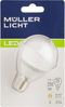 MÜLLER-LICHT LED Lampe MiniGlobe ersetzt 25 W, Plastik, E14, 3 W, weiß, 1er Set [Energieklasse G] Bild 5