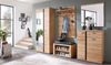 Garderobenschrank Sonos, Echtholz, Glas, Holzwerkstoff, Holzfarben, 80 x 203 x 40 cm Bild 5