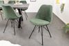riess-ambiente Polsterstuhl SCANDINAVIA MEISTERSTÜCK grün / schwarz (Einzelartikel, 1 St), Esszimmer · Cord · Metall · Wohnzimmer · Retro Design Bild 2