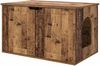 vidaXL Katzenhaus Altholz 85 x 55 x 50,5 cm Holzwerkstoff 8000723 Bild 2
