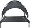 vidaXL Hundebett Schwarz 104 x 86 x 84,5 cm Stahl 42008188 Bild 5