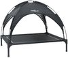 vidaXL Hundebett Schwarz 104 x 86 x 84,5 cm Stahl 42008188 Bild 2