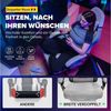 GTPLAYER Gaming-Stuhl Ergonomischer Gaming Sessel Schreibtischstuhl mit Stoffoberfläche (Pacekung), Federsitzkissen Bild 3