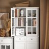 SoBuy FSB76-W Sideboard, MDF, Lackiert, Weiß, 71 x 175 x 38 cm Bild 5