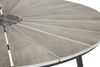 ebuy24 Gartentisch Dance Gartentisch Ø120 cm, schwarz und hellgrau. Bild 2