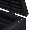Weide Gartenbox | 100% Aluminium | Aufbewahrungsbox 284 L | Outdoor Box mit Deckel | 100 x 64 x 46 cm Bild 5