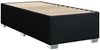vidaXL Boxspringbett mit Matratze Schwarz 90x190 cm Stoff 3290359 Bild 5