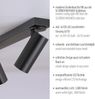 SCHÖNER WOHNEN-Kollektion LED Deckenleuchte LED Deckenlampe RIK, Leuchtmittel wechselbar, 3x GU10/2W, warmweiß, Strahlerleiste Balkenstrahler Spot dreh- + schwenkbar warmweiß Bild 3