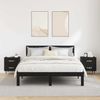 vidaXL Nachttisch 2 pcs Schwarz Eichen-Optik 40 x 35 x 47,5 cm 881982 Bild 4