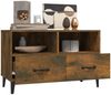 TV-Schrank Räuchereiche 80 x 36 x 50 cm Holzwerkstoff [817492] Bild 5